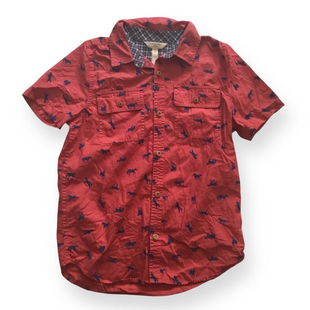 Matilda Jane with Joanna Gaines horse print shirt